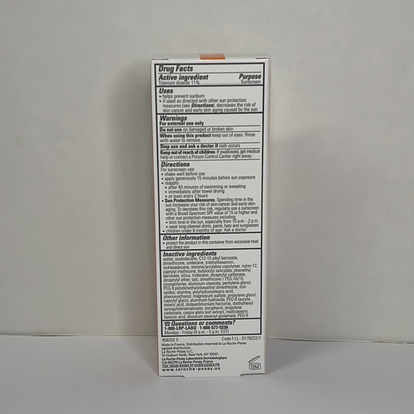 La Roche Posay Tinted Mineral Anthelios Ultra Light Fluid Face SPF50 - Picture 2 of 3